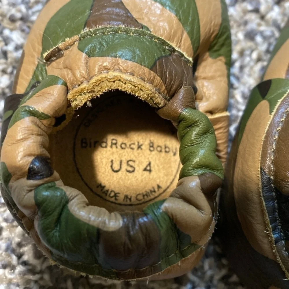 Camo Bird Rock Mocassins